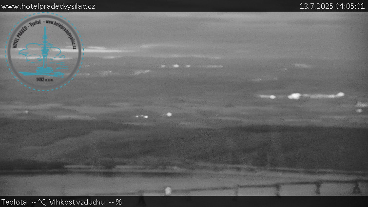 Praděd - Vysílač - Praděd - Vysílač - 13.7.2025 v 04:05 Praděd - Vysílač - Praděd - Vysílač - 13.7.2025 v 04:05