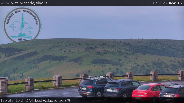 Praděd - Vysílač - Praděd - Vysílač - 13.7.2025 v 04:45 Praděd - Vysílač - Praděd - Vysílač - 13.7.2025 v 04:45