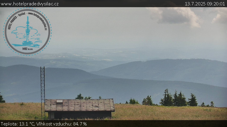 Praděd - Vysílač - Praděd - Vysílač - 13.7.2025 v 09:20 Praděd - Vysílač - Praděd - Vysílač - 13.7.2025 v 09:20