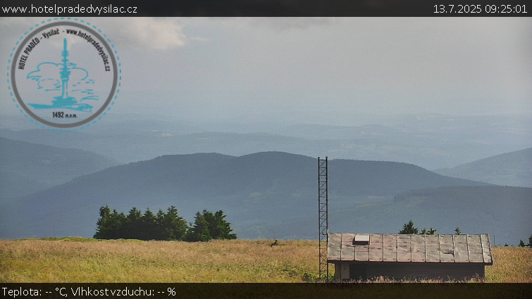 Praděd - Vysílač - Praděd - Vysílač - 13.7.2025 v 09:25 Praděd - Vysílač - Praděd - Vysílač - 13.7.2025 v 09:25