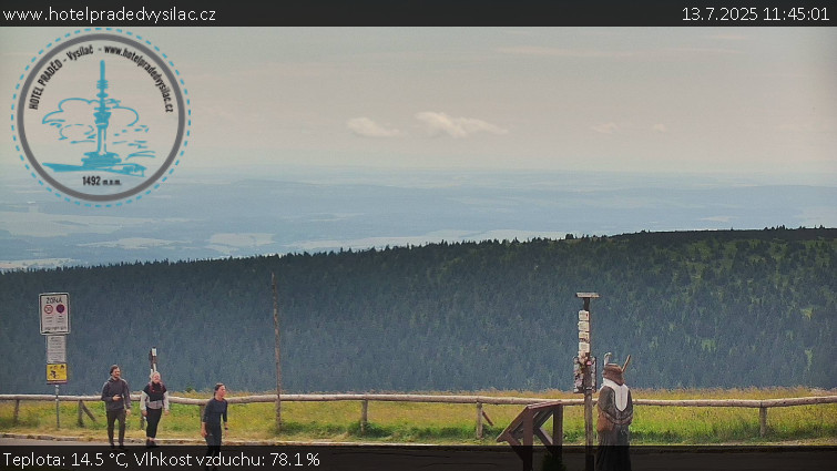 Praděd - Vysílač - Praděd - Vysílač - 13.7.2025 v 11:45 Praděd - Vysílač - Praděd - Vysílač - 13.7.2025 v 11:45