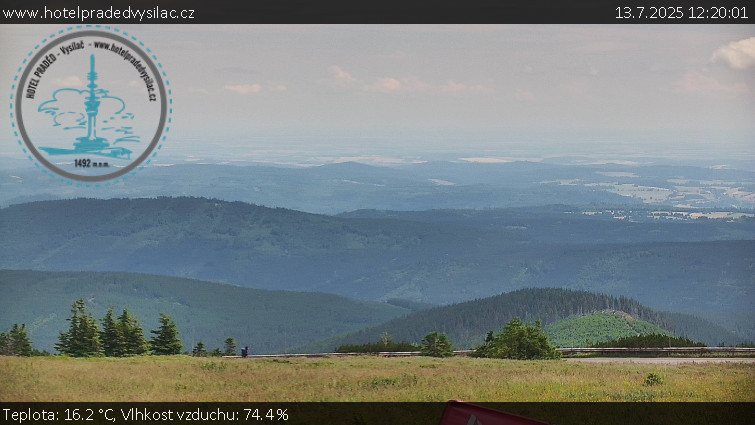 Praděd - Vysílač - Praděd - Vysílač - 13.7.2025 v 12:20 Praděd - Vysílač - Praděd - Vysílač - 13.7.2025 v 12:20