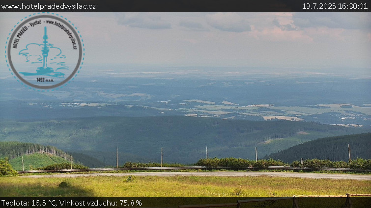 Praděd - Vysílač - Praděd - Vysílač - 13.7.2025 v 16:30 Praděd - Vysílač - Praděd - Vysílač - 13.7.2025 v 16:30