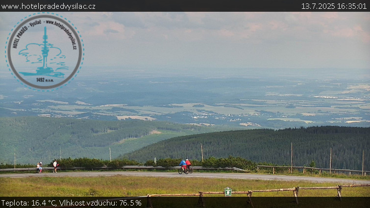 Praděd - Vysílač - Praděd - Vysílač - 13.7.2025 v 16:35 Praděd - Vysílač - Praděd - Vysílač - 13.7.2025 v 16:35