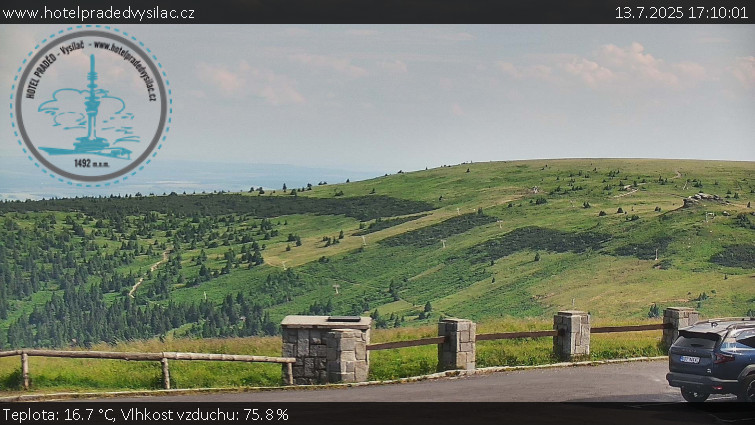 Praděd - Vysílač - Praděd - Vysílač - 13.7.2025 v 17:10 Praděd - Vysílač - Praděd - Vysílač - 13.7.2025 v 17:10