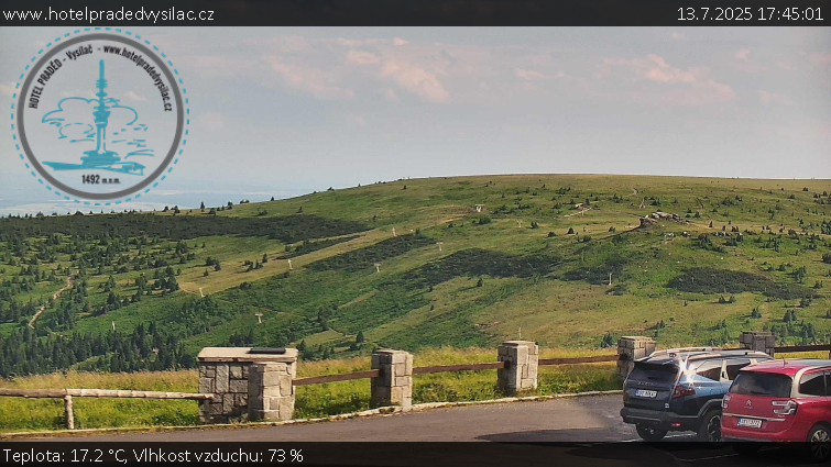 Praděd - Vysílač - Praděd - Vysílač - 13.7.2025 v 17:45 Praděd - Vysílač - Praděd - Vysílač - 13.7.2025 v 17:45