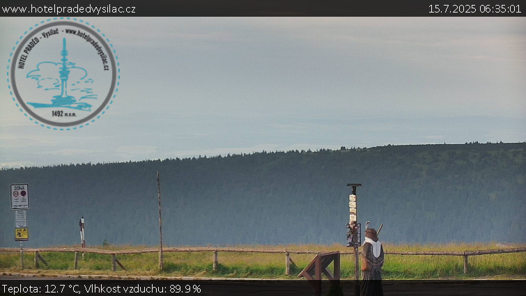 Praděd - Vysílač - Praděd - Vysílač - 15.7.2025 v 06:35 Praděd - Vysílač - Praděd - Vysílač - 15.7.2025 v 06:35