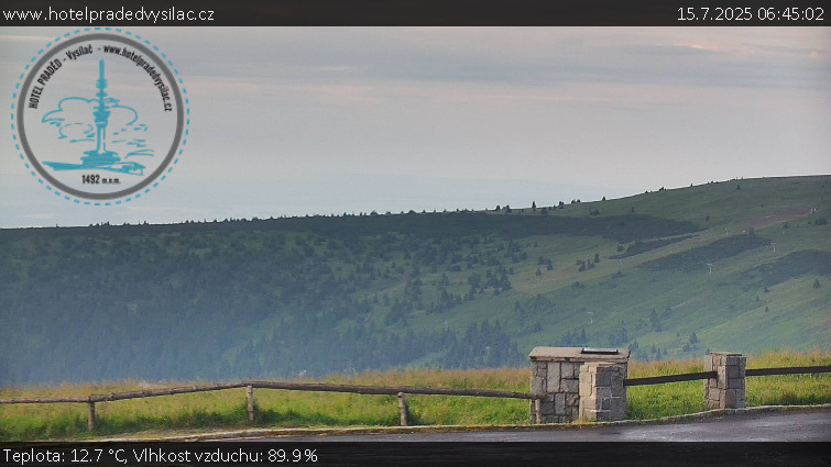 Praděd - Vysílač - Praděd - Vysílač - 15.7.2025 v 06:45 Praděd - Vysílač - Praděd - Vysílač - 15.7.2025 v 06:45