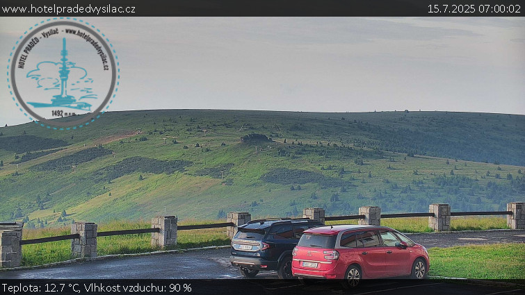 Praděd - Vysílač - Praděd - Vysílač - 15.7.2025 v 07:00 Praděd - Vysílač - Praděd - Vysílač - 15.7.2025 v 07:00