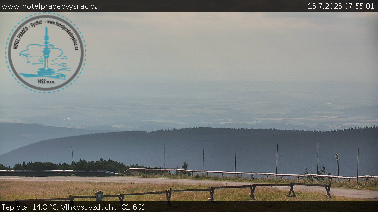 Praděd - Vysílač - Praděd - Vysílač - 15.7.2025 v 07:55 Praděd - Vysílač - Praděd - Vysílač - 15.7.2025 v 07:55