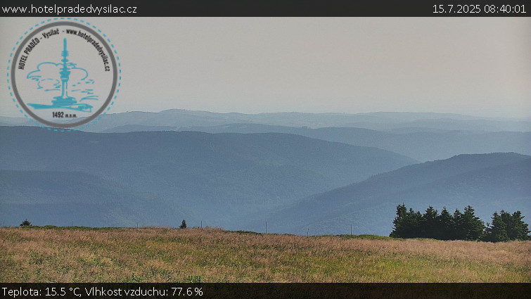 Praděd - Vysílač - Praděd - Vysílač - 15.7.2025 v 08:40 Praděd - Vysílač - Praděd - Vysílač - 15.7.2025 v 08:40