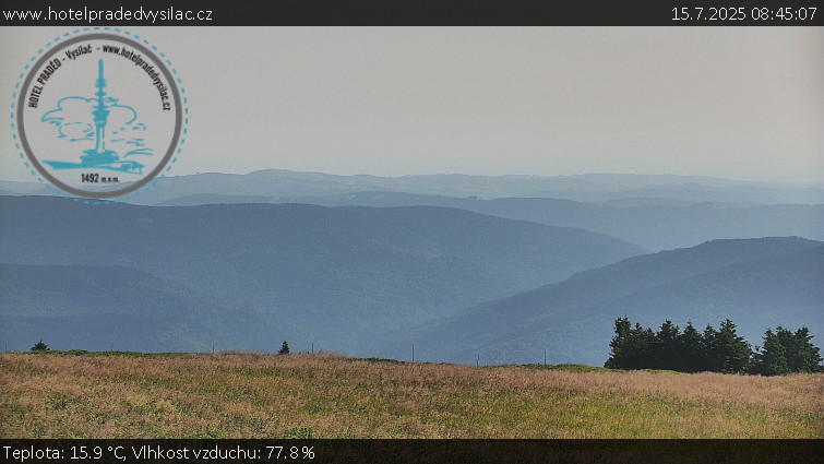 Praděd - Vysílač - Praděd - Vysílač - 15.7.2025 v 08:45 Praděd - Vysílač - Praděd - Vysílač - 15.7.2025 v 08:45