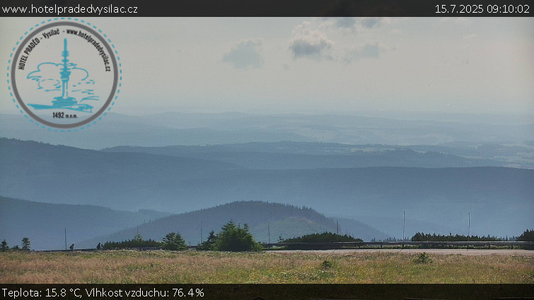 Praděd - Vysílač - Praděd - Vysílač - 15.7.2025 v 09:10 Praděd - Vysílač - Praděd - Vysílač - 15.7.2025 v 09:10