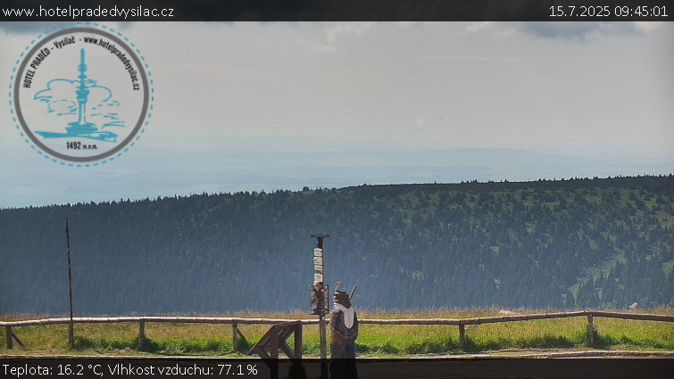 Praděd - Vysílač - Praděd - Vysílač - 15.7.2025 v 09:45 Praděd - Vysílač - Praděd - Vysílač - 15.7.2025 v 09:45