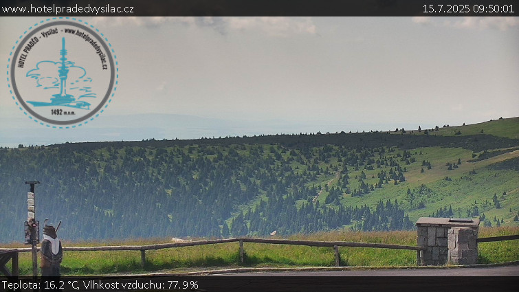 Praděd - Vysílač - Praděd - Vysílač - 15.7.2025 v 09:50 Praděd - Vysílač - Praděd - Vysílač - 15.7.2025 v 09:50