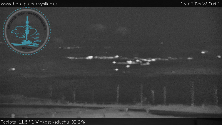 Praděd - Vysílač - Praděd - Vysílač - 15.7.2025 v 22:00 Praděd - Vysílač - Praděd - Vysílač - 15.7.2025 v 22:00