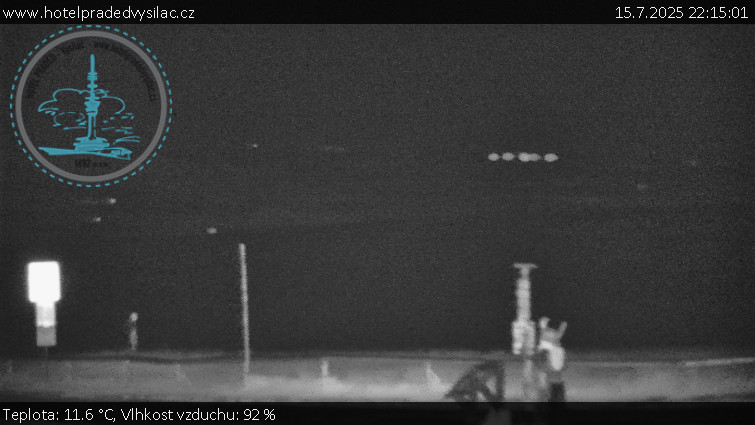 Praděd - Vysílač - Praděd - Vysílač - 15.7.2025 v 22:15 Praděd - Vysílač - Praděd - Vysílač - 15.7.2025 v 22:15
