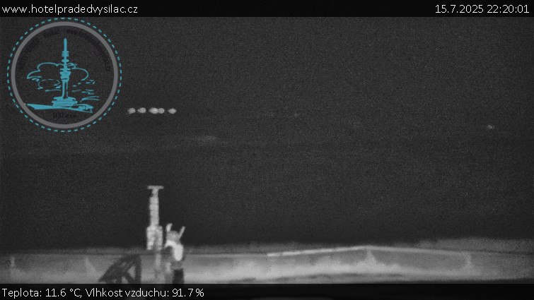 Praděd - Vysílač - Praděd - Vysílač - 15.7.2025 v 22:20 Praděd - Vysílač - Praděd - Vysílač - 15.7.2025 v 22:20