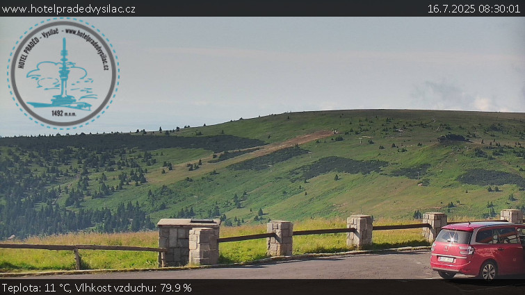 Praděd - Vysílač - Praděd - Vysílač - 16.7.2025 v 08:30 Praděd - Vysílač - Praděd - Vysílač - 16.7.2025 v 08:30