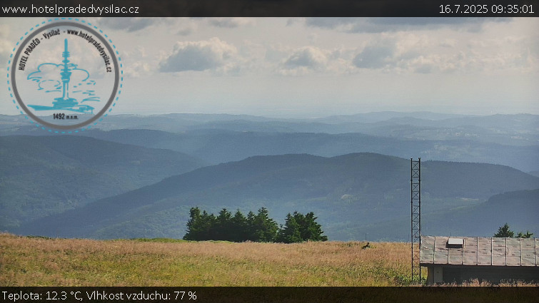 Praděd - Vysílač - Praděd - Vysílač - 16.7.2025 v 09:35 Praděd - Vysílač - Praděd - Vysílač - 16.7.2025 v 09:35