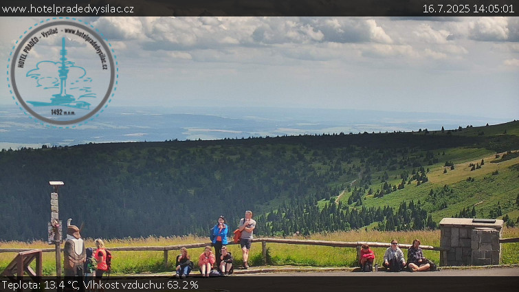 Praděd - Vysílač - Praděd - Vysílač - 16.7.2025 v 14:05 Praděd - Vysílač - Praděd - Vysílač - 16.7.2025 v 14:05