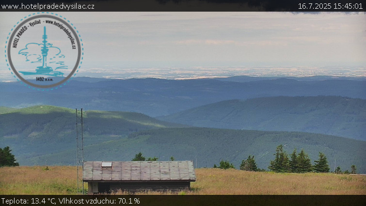 Praděd - Vysílač - Praděd - Vysílač - 16.7.2025 v 15:45 Praděd - Vysílač - Praděd - Vysílač - 16.7.2025 v 15:45