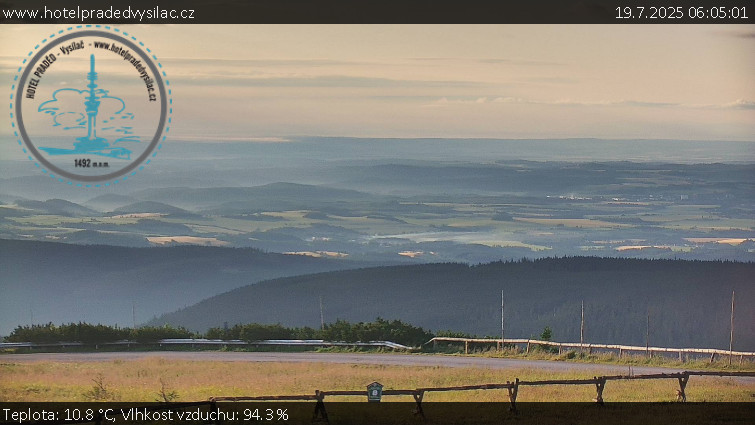 Praděd - Vysílač - Praděd - Vysílač - 19.7.2025 v 06:05 Praděd - Vysílač - Praděd - Vysílač - 19.7.2025 v 06:05