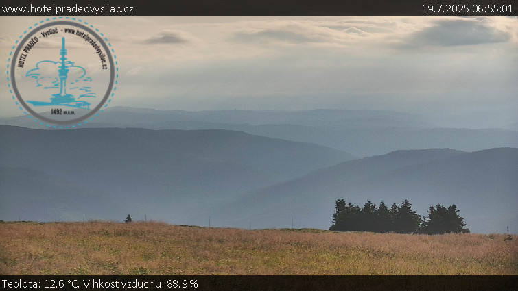 Praděd - Vysílač - Praděd - Vysílač - 19.7.2025 v 06:55