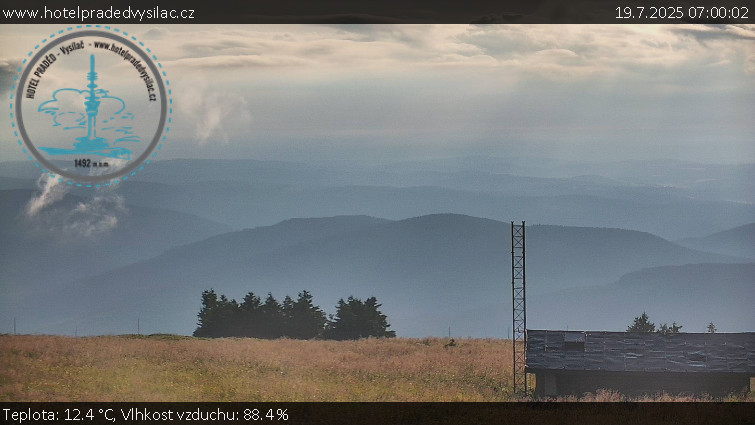 Praděd - Vysílač - Praděd - Vysílač - 19.7.2025 v 07:00