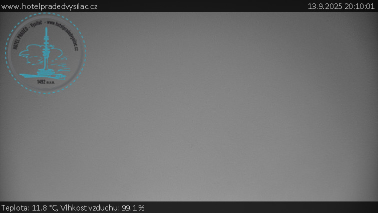 Praděd - Vysílač - Praděd - Vysílač - 13.9.2025 v 20:10 Praděd - Vysílač - Praděd - Vysílač - 13.9.2025 v 20:10