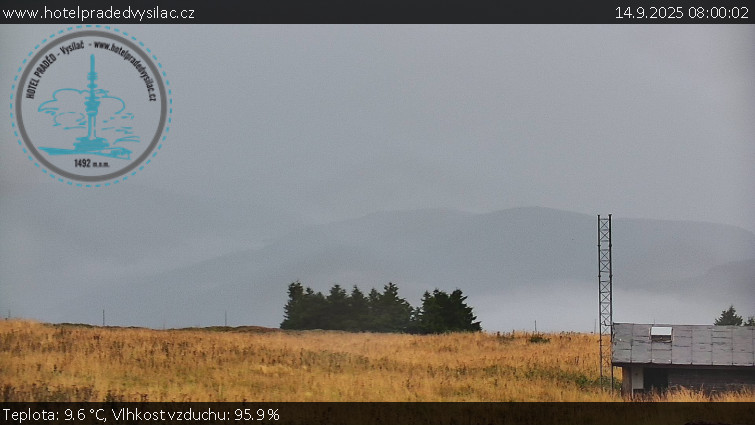 Praděd - Vysílač - Praděd - Vysílač - 14.9.2025 v 08:00