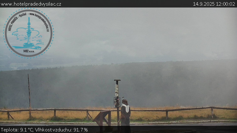 Praděd - Vysílač - Praděd - Vysílač - 14.9.2025 v 12:00