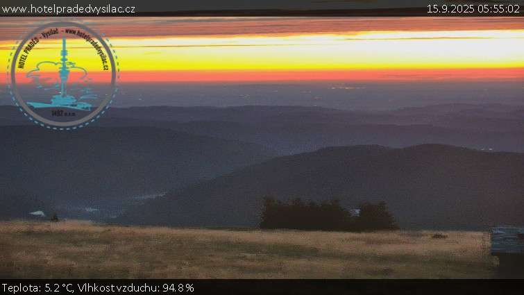 Praděd - Vysílač - Praděd - Vysílač - 15.9.2025 v 05:55