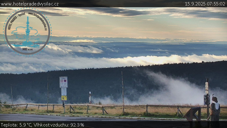 Praděd - Vysílač - Praděd - Vysílač - 15.9.2025 v 07:55