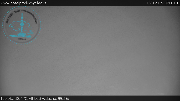 Praděd - Vysílač - Praděd - Vysílač - 15.9.2025 v 20:00 Praděd - Vysílač - Praděd - Vysílač - 15.9.2025 v 20:00