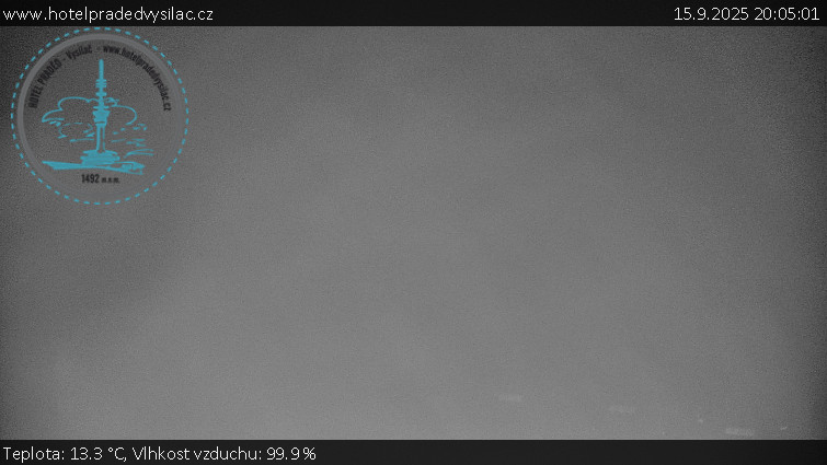 Praděd - Vysílač - Praděd - Vysílač - 15.9.2025 v 20:05 Praděd - Vysílač - Praděd - Vysílač - 15.9.2025 v 20:05