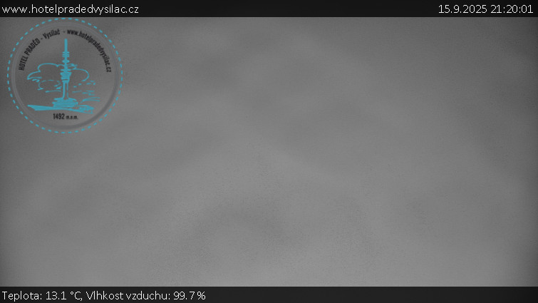 Praděd - Vysílač - Praděd - Vysílač - 15.9.2025 v 21:20 Praděd - Vysílač - Praděd - Vysílač - 15.9.2025 v 21:20