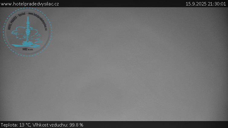 Praděd - Vysílač - Praděd - Vysílač - 15.9.2025 v 21:30 Praděd - Vysílač - Praděd - Vysílač - 15.9.2025 v 21:30