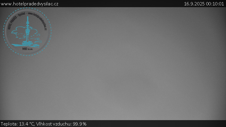 Praděd - Vysílač - Praděd - Vysílač - 16.9.2025 v 00:10 Praděd - Vysílač - Praděd - Vysílač - 16.9.2025 v 00:10