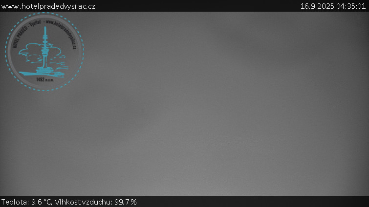 Praděd - Vysílač - Praděd - Vysílač - 16.9.2025 v 04:35