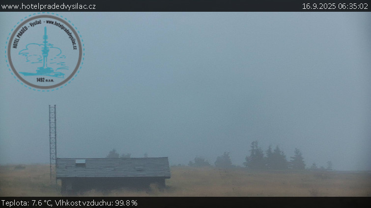 Praděd - Vysílač - Praděd - Vysílač - 16.9.2025 v 06:35