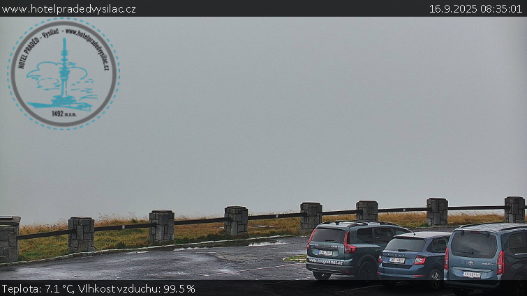 Praděd - Vysílač - Praděd - Vysílač - 16.9.2025 v 08:35