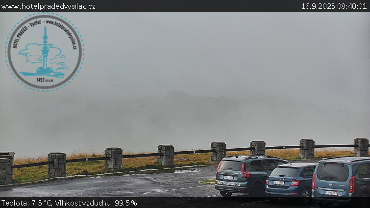 Praděd - Vysílač - Praděd - Vysílač - 16.9.2025 v 08:40