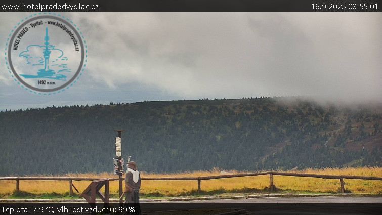 Praděd - Vysílač - Praděd - Vysílač - 16.9.2025 v 08:55