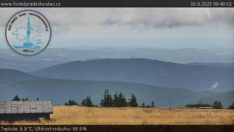 Praděd - Vysílač - Praděd - Vysílač - 16.9.2025 v 09:40