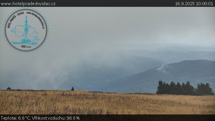 Praděd - Vysílač - Praděd - Vysílač - 16.9.2025 v 10:00