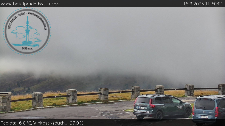 Praděd - Vysílač - Praděd - Vysílač - 16.9.2025 v 11:50
