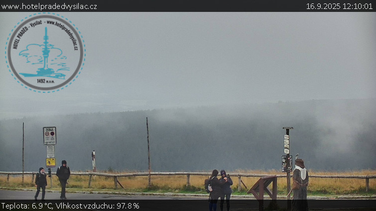 Praděd - Vysílač - Praděd - Vysílač - 16.9.2025 v 12:10