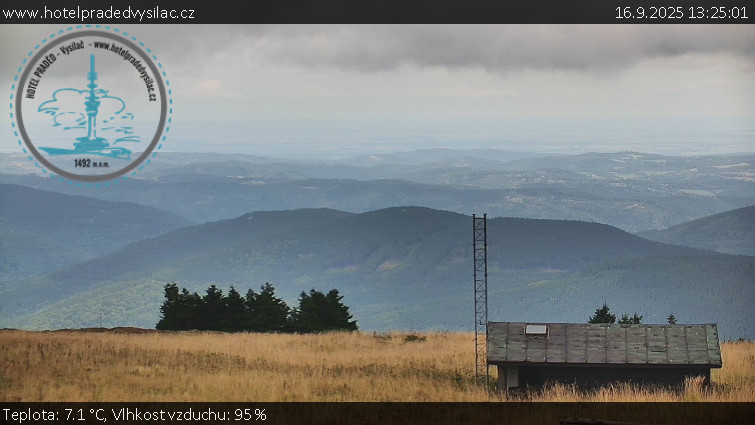 Praděd - Vysílač - Praděd - Vysílač - 16.9.2025 v 13:25