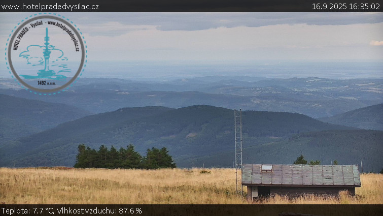 Praděd - Vysílač - Praděd - Vysílač - 16.9.2025 v 16:35